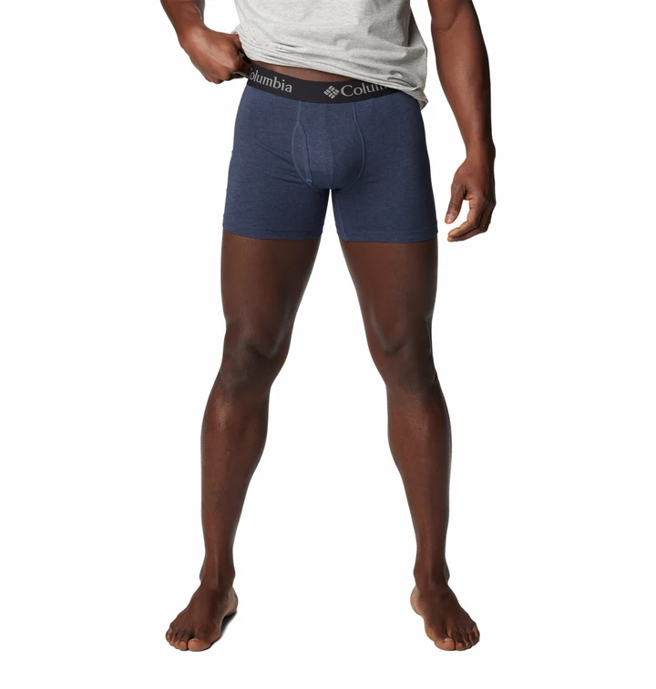 BOXER MASCULINO COLUMBIA PERFORMANCE COTTON/STRETCH 3PK SOLID BOXER BRIEF – foto 2